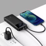 Павер банк baseus 10000mAh 15W (PPDML-I01) Black павербанк з дисплеєм та швидкою зарядкою