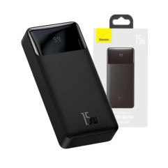 Павер банк baseus 10000mAh 15W (PPDML-I01) Black павербанк з дисплеєм та швидкою зарядкою