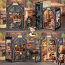 Book Nook Count Cat's Study набір для збірки, 108 деталей