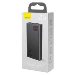 Павер банк Baseus 20000mAh 22, 5W (PPAD000101) чорний power bank з дисплеєм та швидкою зарядкою