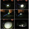 Ліхтарик кишеньковий світлодіодний UltraFire SK68 7Вт 300 люмен IP65 на акумуляторі 14500 із зумом та кліпсою