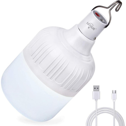 Аварійна світлодіодна лампа з акумулятором 40 Вт діаметр 70 мм