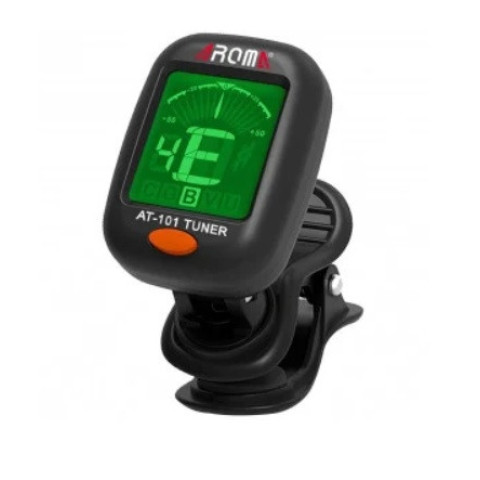 Тюнер Aroma AT-101, для налаштування гітари, бас-гітари, укулеле, скрипка