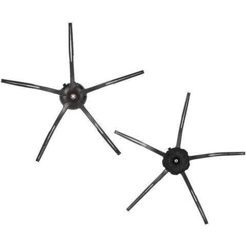 Бічна щітка 5-лопатева чорна для роботів пилососів Xiaomi Roborock S6 S50 S5 max S6 Max V S4 E4 S7