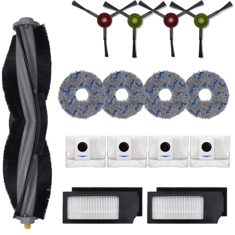 Набір витратних матеріалів для робота пилососа Ecovacs Deebot T10 Omni X1 Turbo X1 Omni X1 15 аксесуарів